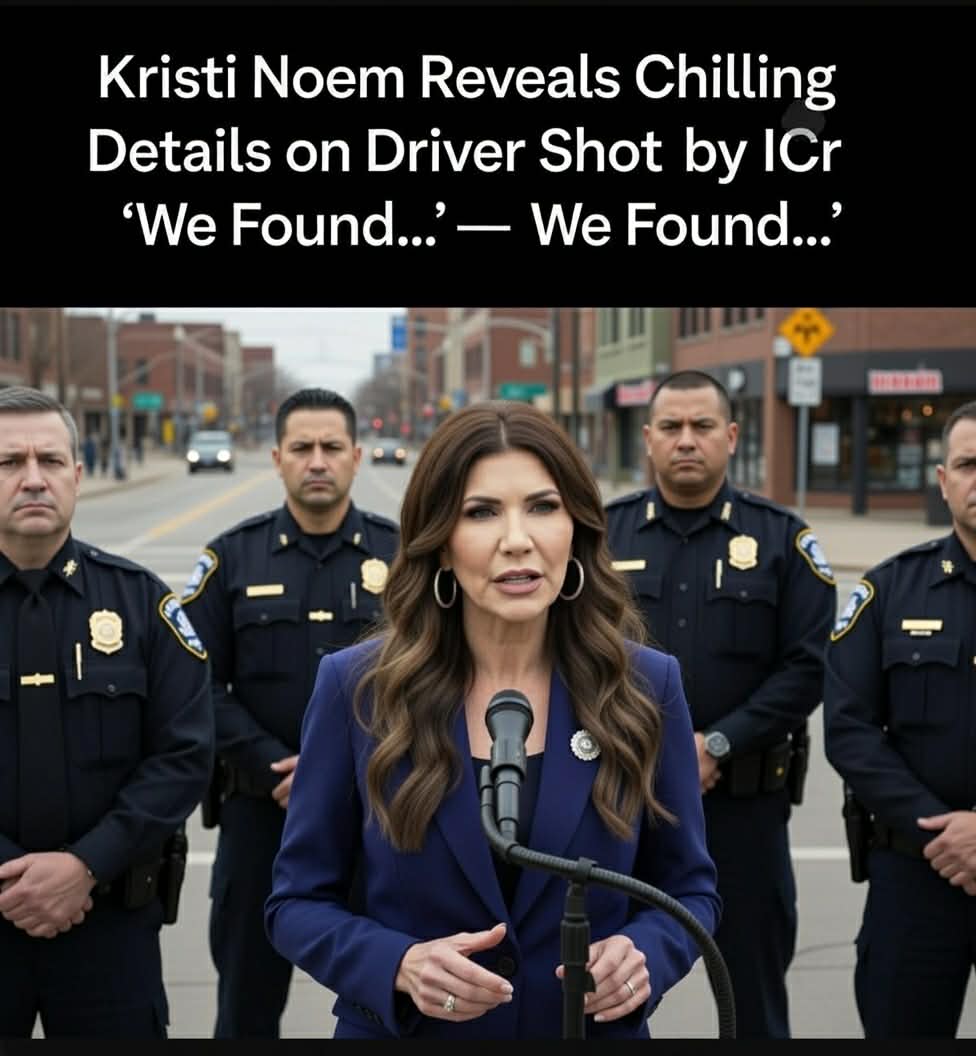 JUST IN: Kristi Noem Reveals Chilling New Details On Woman Accused Of Ramming ICE Agent